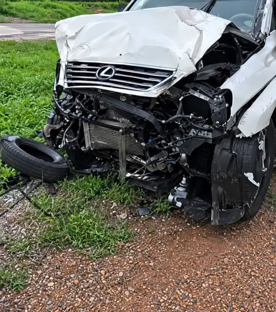Rykardo Agbor Speaks After Surviving Terrifying Ibadan Crash