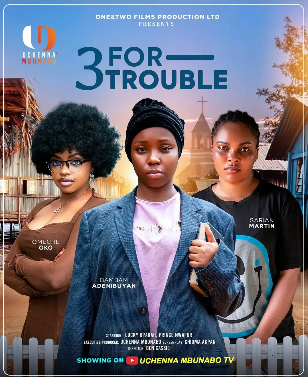 Three For Trouble movie poster