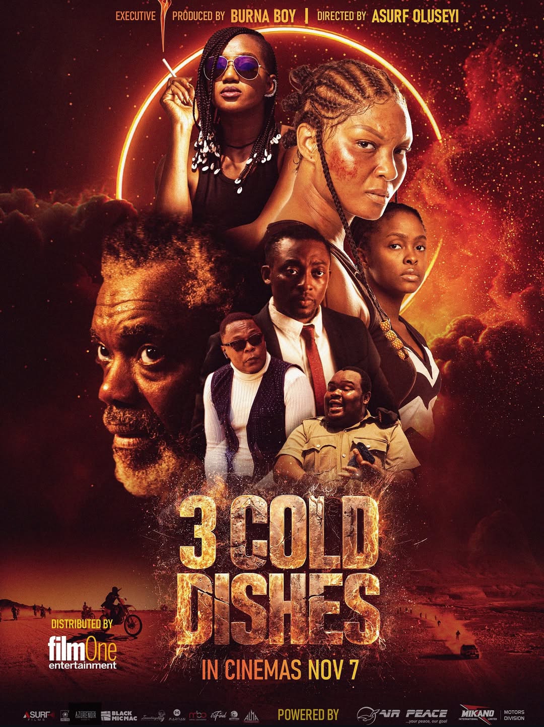 3 Cold Dishes movie poster
