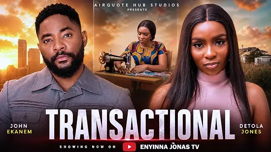 Transactional movie poster