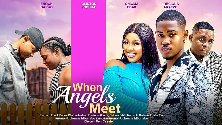 When Angels Meet movie poster