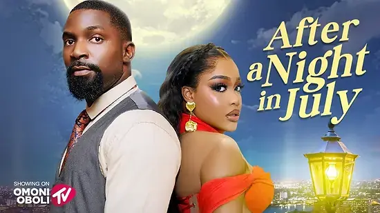 After A Night In July movie poster