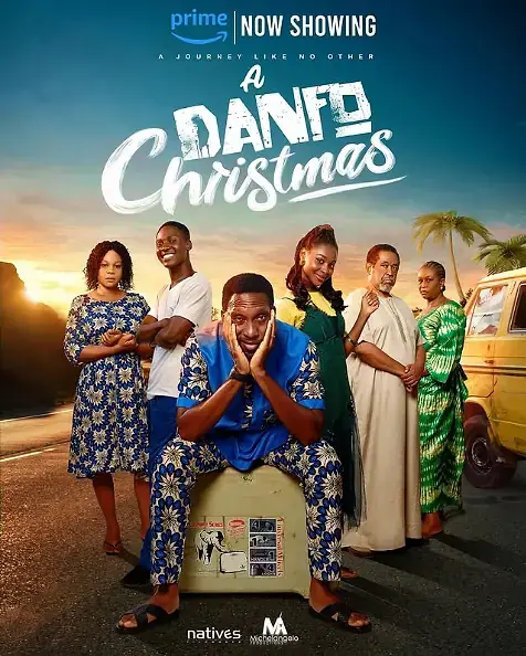A Danfo Christmas movie poster